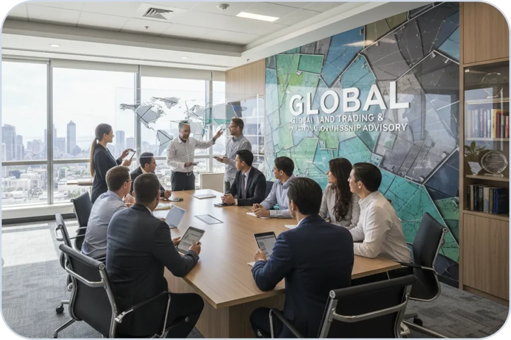 Globally Land Trading and Fractional Ownership Advisory service overview
